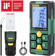 TECCPO 50m Laser Entfernungsmesser mit Elektronischen Winkelsensoren