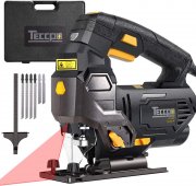 TECCPO TAJS01P 800W Elektro Stichs&auml;ge mit Laser