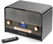 Technaxx TX-102 DAB+/FM Retro Komplettanlage mit Bluetooth