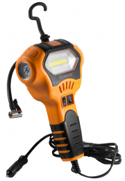 Technaxx TX-129 Tragbarer Kompressor mit LED-Arbeitslicht