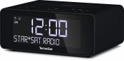 TechniSat Digitradio 52 Stereo DAB+ Radiowecker mit Snooze-Funktion und Wireless-Charging