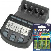 Technoline BC 700 Akku-Ladeger&auml;t + 4 St&uuml;ck 2100 mAh AA Varta Akkus