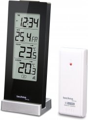 Technoline WS 9767 Wetterstation mit Funkuhr und Innen- und Au&szlig;entemperaturanzeige