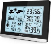 Technoline WS6762 Wetterstation mit Vorhersage und Funkuhr