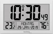 Technoline WS8016 Funk-Wand-Uhr mit Temperaturanzeige