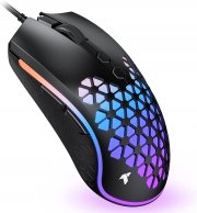 TECURS Gaming Maus mit RGB-Beleuchtung und programmierbaren Tasten