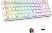 TECURS KB510 kabellos RGB Anti Gosting Gaming Tastatur f&uuml;r PC, iPhone, Android, Mac, Xbox