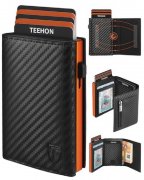 TEEHON Slim Wallet mit M&uuml;nzfach und RFID-Schutz f&uuml;r nur 26,99&euro;