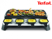 Tefal 3 in 1 Gourmet 8 Smart Raclette & Grill-Plancha