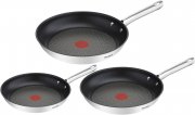 Tefal A704S3 Duetto 3-teiliges Bratpfannen-Set 20,24 und 28 cm f&uuml;r alle Herdarten
