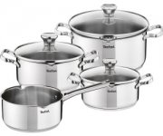 Tefal A705A835 Duetto Edelstahl Kochtopf-Set 7-Teilig