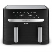 Tefal Dual Easy Fry Hei&szlig;luftfritteuse mit 2 Kammern stark reduziert