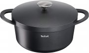 Tefal E21846 Trattoria Kochtopf mit Gussdeckel antihaftbeschichtet 24 cm