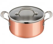 Tefal E49044 Jamie Oliver Triply Copper Kochtopf mit Glasdeckel, Dreischichtmaterial f&uuml;r 107,99&euro;