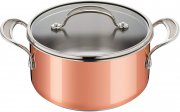 Tefal E49044 Jamie Oliver Triply Copper Kochtopf mit Glasdeckel, Dreischichtmaterial f&uuml;r 90,99&euro;