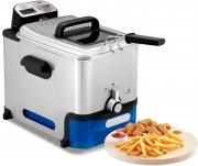 Tefal FR8040 Oleoclean Pro Inox & Design 3.5 L Fritteuse mit &Ouml;l