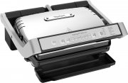 Tefal GC707D OptiGrill Deluxe Kontaktgrill mit 6 Programme und abnehmbaren Platten