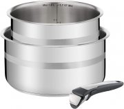 Tefal Ingenio Jamie Oliver 3-teiliges Topf-Set mit abnehmbaren Griff