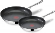 Tefal Jamie Oliver Cook&acute;s Direct On 2-teiliges Bratpfannen-Set 24 und 28 cm