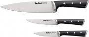 Tefal K2323S Ice Force 3-teiliges Messerset mit ergonomischen Griff