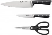 Tefal K232S355 Ice Force Set mit Kochmesser, Universalmesser und K&uuml;chenschere