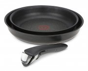 Tefal L65092 Ingenio Expertise Pfannen-Set 24 + 28 cm inklusive Griff