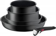 Tefal L76495 Ingenio Ultimate 5-teiliges Kochgeschirrset mit Wechselgriff
