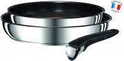 Tefal L94092 Ingenio Preference Edelstahl Pfannen-Set 24 + 28 cm + Griff