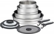 Tefal L95691 Ingenio Jamie Oliver Set 9-teilig inkl. 3 x Deckel und 2 x abnehmbare Griffe
