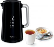 Tefal Smart'n Light 1,7 L Elektrischer Wasserkocher mit Temperatureinstellung und Warmhaltefunktion