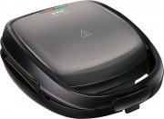 Tefal Snack Time SW341B 2in1 Waffeleisen und Sandwichtoaster mit Wechselplatten