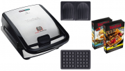 Tefal SW853D12 Snack Collection Panini Grill und Waffel Kombiger&auml;t
