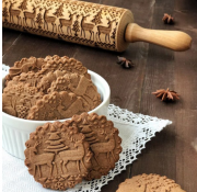 Teigrolle mit Weihnachtsmuster f&uuml;r 6,99&euro; statt 9,71&euro;