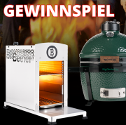 Telekom Angrillen Gewinnspiel: Echten Big Green Egg oder Beefer Gasgrill One Pro gewinnen!