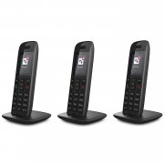 Telekom Speedphone 11 Trio mit Basis schwarz Limited Edition DECT-Telefon 