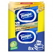 Tempo Feuchte Toilettent&uuml;cher Sanft & Pflegend Megapack (16x42 T&uuml;cher) f&uuml;r 17,27&euro;
