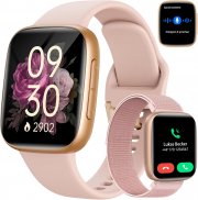 Tensky GTX20 Smartwatch und Fitnessuhr mit Telefonfunktion und 100+ Sportmodi f&uuml;r iOS und Android