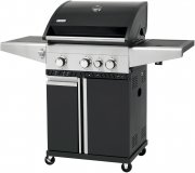 TEPRO 3170 Brookfield Gasgrill mit 3 Edelstahl-Brenner und 1 Seitenbrenner