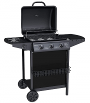 TEPRO 3196 Hampton 3 Brenner Gasgrill mit Seitenbrenner