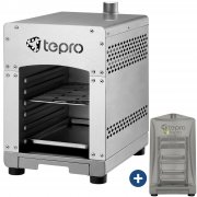 TEPRO 994853 800&deg;C Oberhitzegrill + Abdeckung