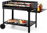 Tepro Atlanta Holzkohlegrill Grillwagen mit 98 x 56 cm Grillfl&auml;che
