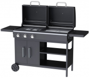 Tepro Dayton Holzkohle-Gas-Kombigrill