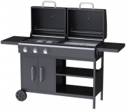 Tepro Dayton Holzkohle-Gas-Kombigrill