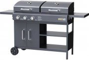 Tepro Dayton Holzkohle und Gas Kombigrill