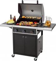 Tepro Keansburg 3 Gasgrill 3 Brenner, Edelstahl, 128 x 114 x 63 cm
