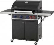 Tepro Keansburg 4 Gasgrill mit 4 Edelstahl-Brenner + Seitenbrenner