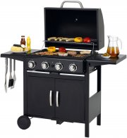 Tepro Mayfield 4 Edelstahl-Brenner Gasgrill