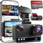 TERUNSOUl 4K+4K Dashcam mit 128GB Speicher f&uuml;r unter 100&euro;