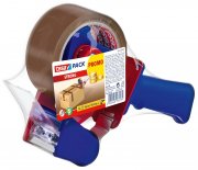 tesa tesapack Strong Handabroller inkl. 1 Rolle ger&auml;uscharmes Paketklebeband