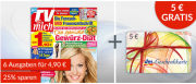 Testabo TV f&uuml;r mich 6 Ausgaben zum reduzierten Preis + 5,- &euro; dm-Gutschein abgreifen!